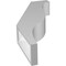 Ekena Millwork 3 1/2-in. W x 12-in. D x 24-in. H Funston Architectural Grade PVC Knee Brace BRCP035X12X24FST - alternate 4